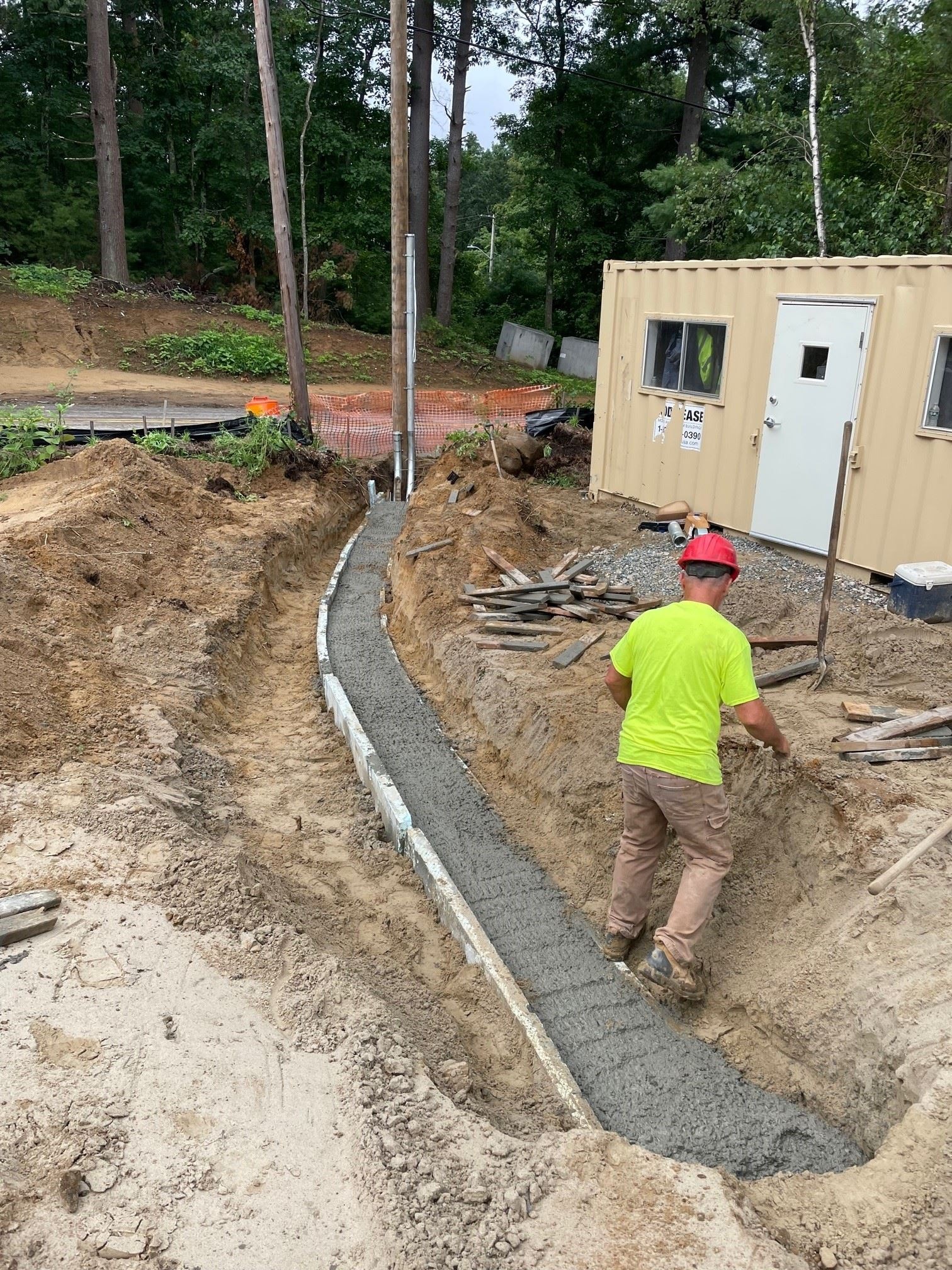 Primary Electrical Duct Bank to Utility Pole